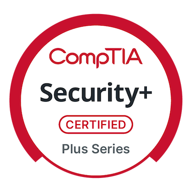 CompTIA Security+ badge